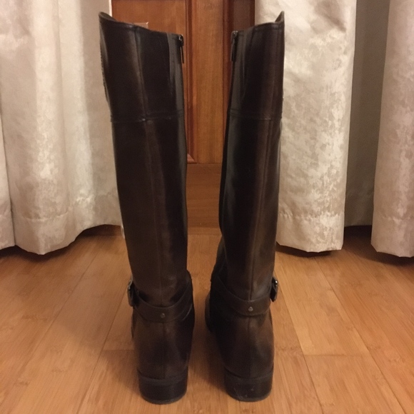Vince Camuto Phillie Tall Leather Riding Boot - Picture 5 of 6